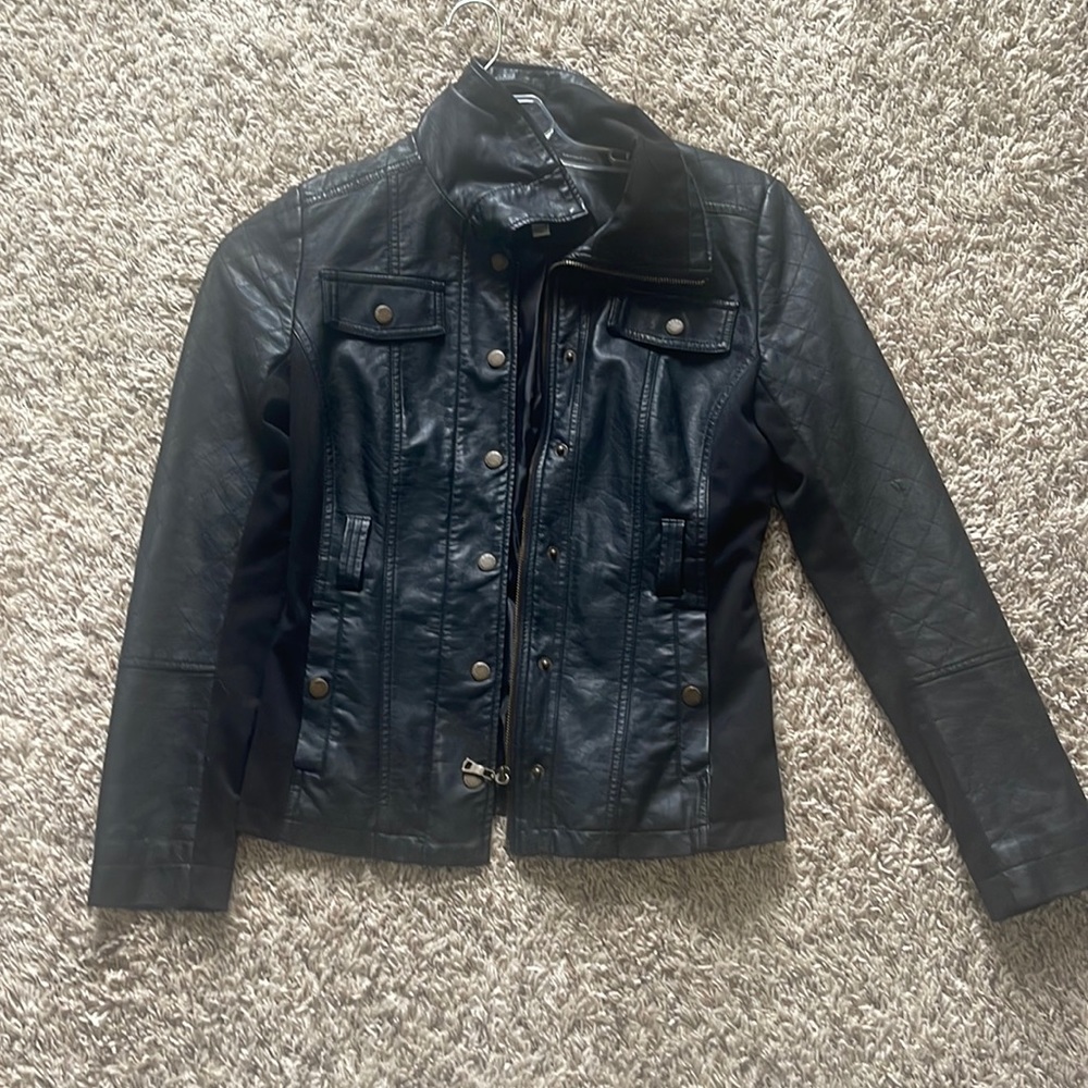 Leather jacket
